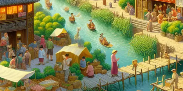 A lively rural village in Northeast China, featuring quirky villagers discussing a humorous gold heist.