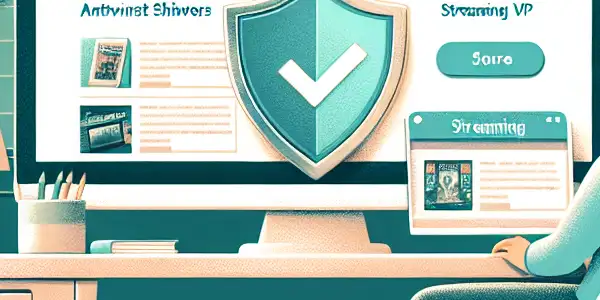 A person confidently shopping online for high-quality AV products in a secure, cozy home environment.